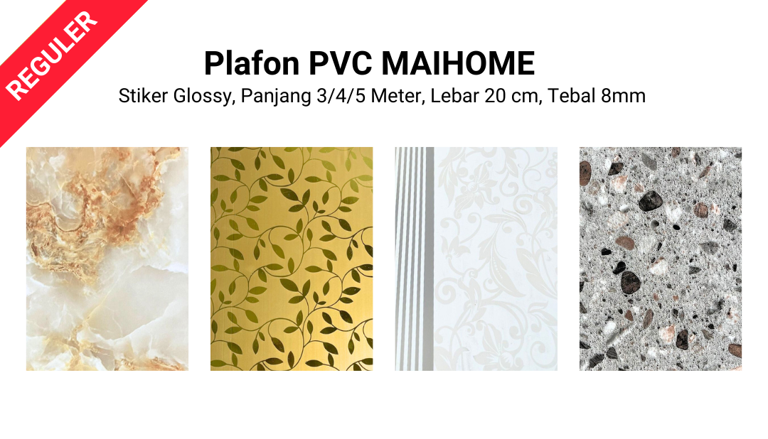 Plafon PVC Glossy Lebar 20 cm (2)